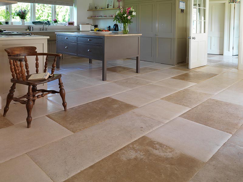 French limestone flooring tiles