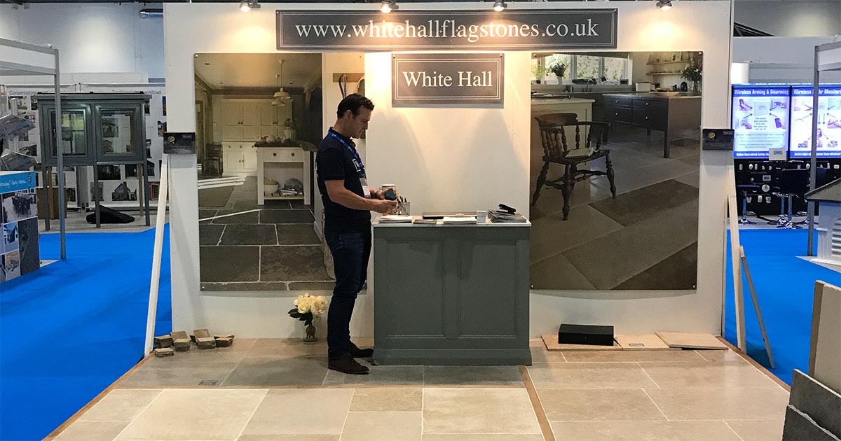 White Hall Flagstones at The Home Build & Ronovation Show, Excel, London, 2017