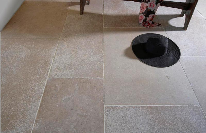 Bespoke natural stone floor